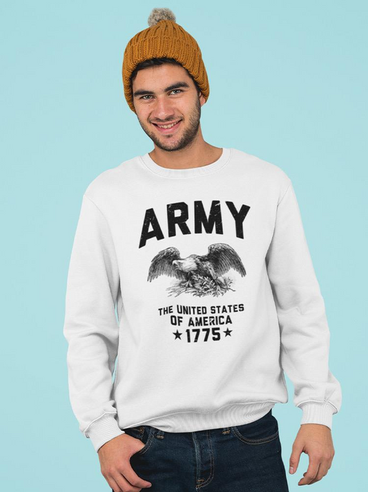 American Eagle Army Sweatshirt Men's -Army Designs