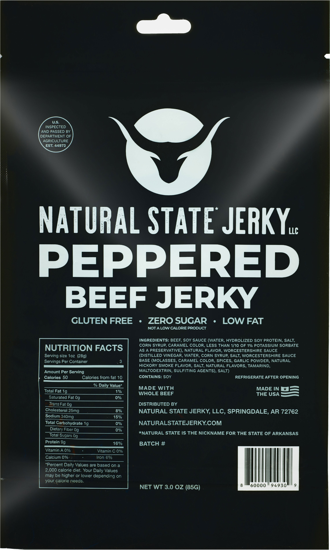 Peppered Beef Jerky