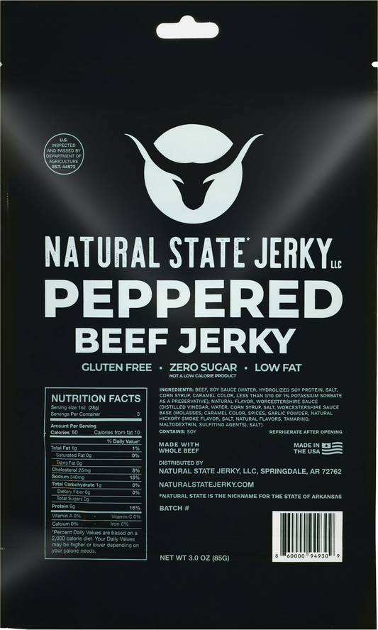 Peppered Beef Jerky