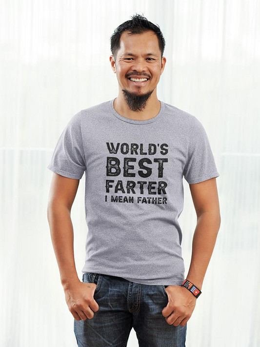 World's Best Father Funny Quote Tee Men's