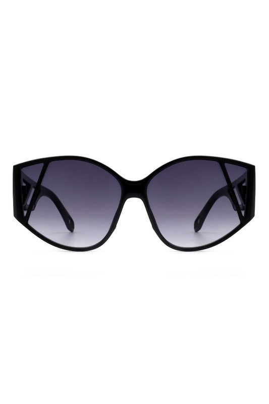 Women Geometric Round Cat Eye Fashion Sunglasses