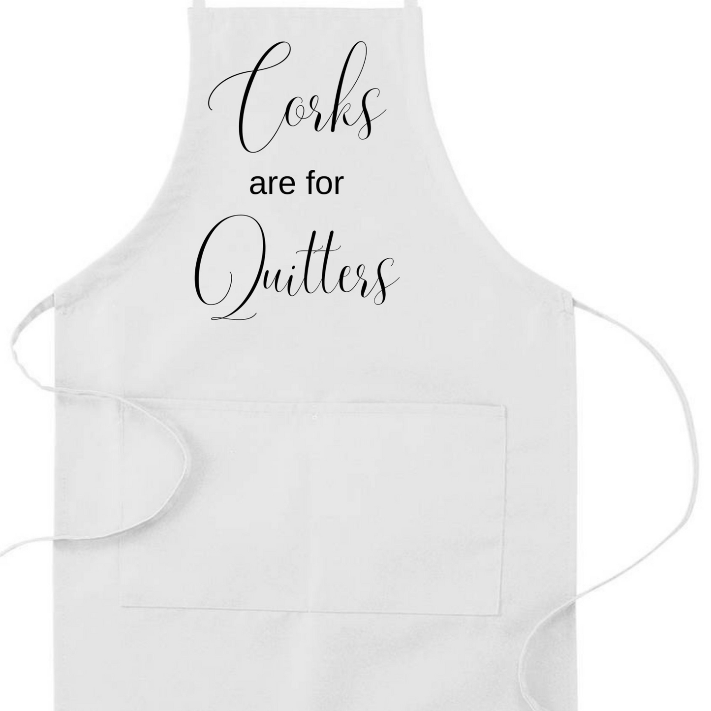 Funny Adjustable Kitchen or BBQ Apron, Wine Lover Gift for the Cook or Griller, Kitchen Gifts, Sarcastic Apron with Pockets, Craft Apron