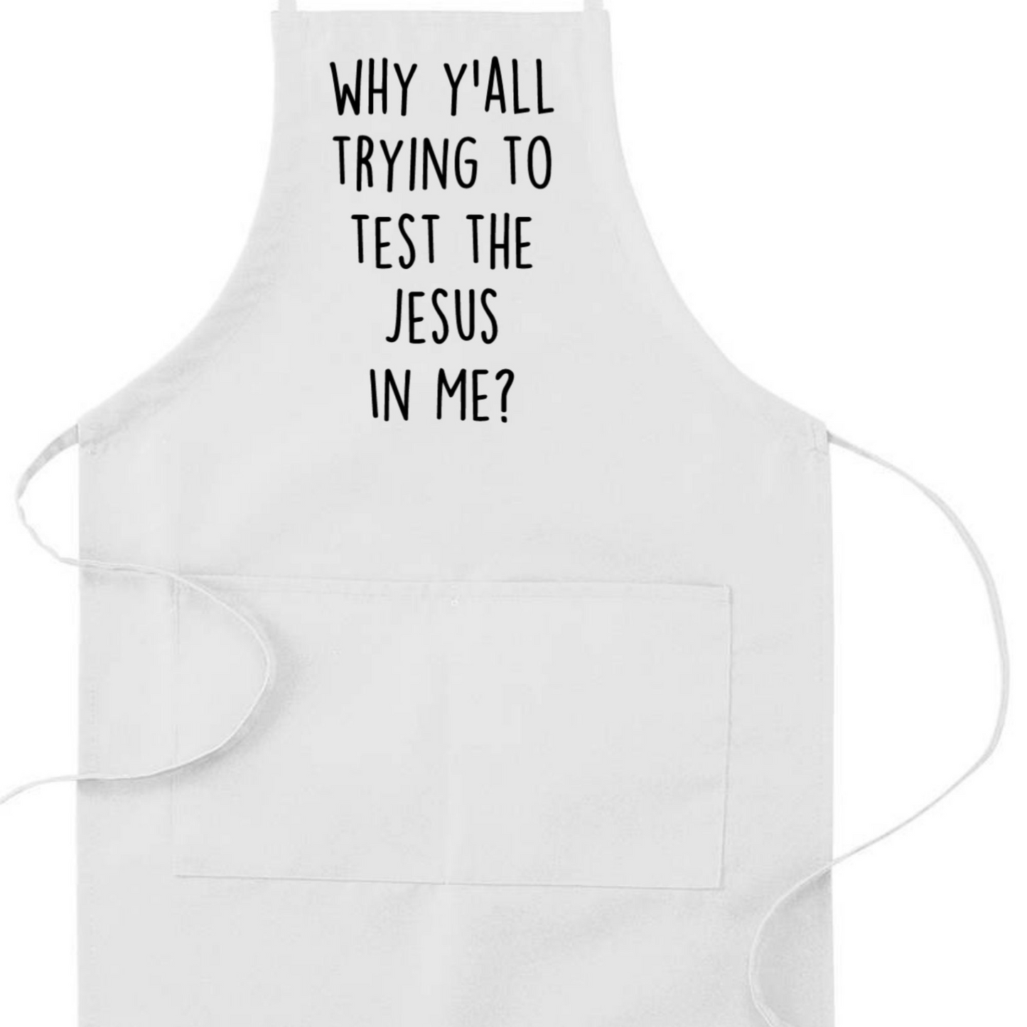 Funny Adjustable Kitchen or BBQ Apron, Sarcastic Gift for the Cook or Griller, Kitchen Gifts, Apron with Pockets, Humorous Craft Apron