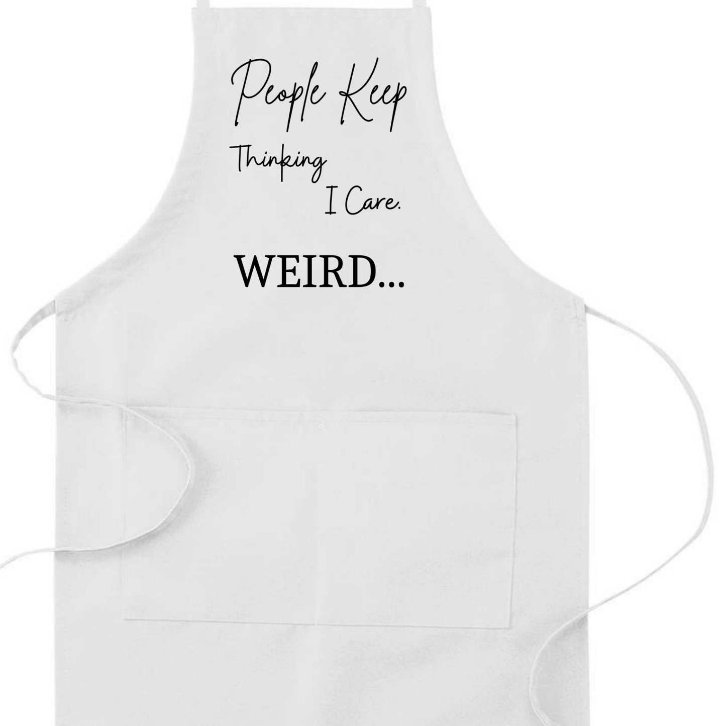 Funny Adjustable Kitchen or BBQ Apron, Sarcastic Gift for the Cook or Griller, Kitchen Gifts, Apron with Pockets, Humorous Craft Apron