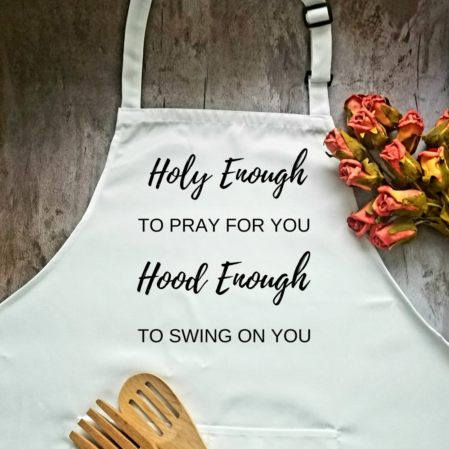 Feeling Kinda IDGAF-ish Today Humorous Apron | Funny Adjustable Kitchen or BBQ Apron | Perfect Gift for the Cook or Griller