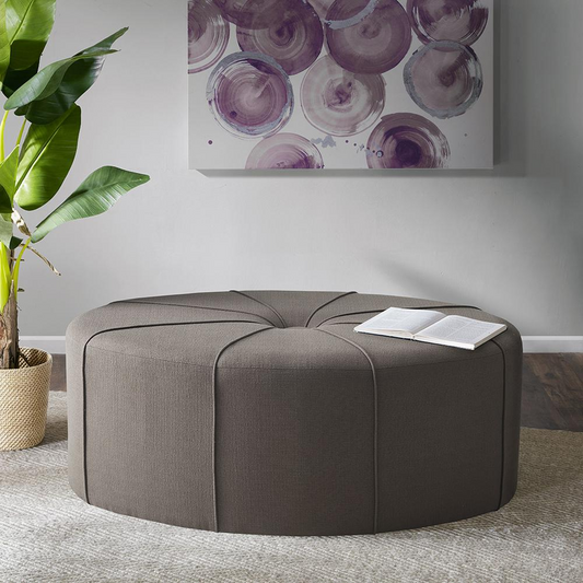 Oval Ottoman