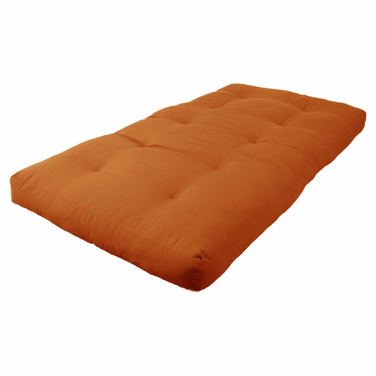 Blazing Needles Renewal 6-inch Twill Twin-size Futon Mattress - Spice