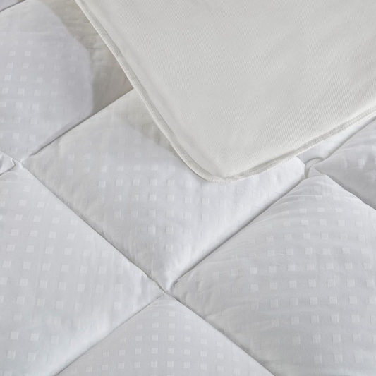 Dobby Cotton Waterproof Mattress Pad