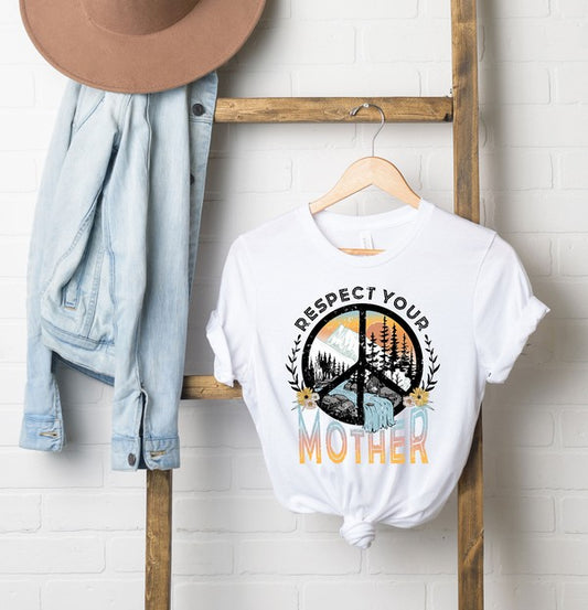 Respect Your Mother Short Sleeve Graphic Tee