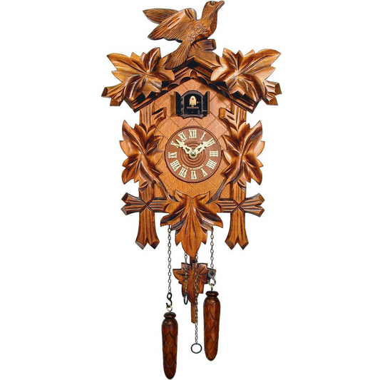 Engstler Battery-operated Cuckoo Clock - Full Size - 13.5"H x 9.5"W x 6.5"D