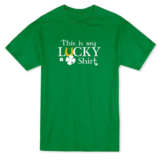 St Patrick's Day This Is My Lucky Shirt Graphic Men's T-shirt