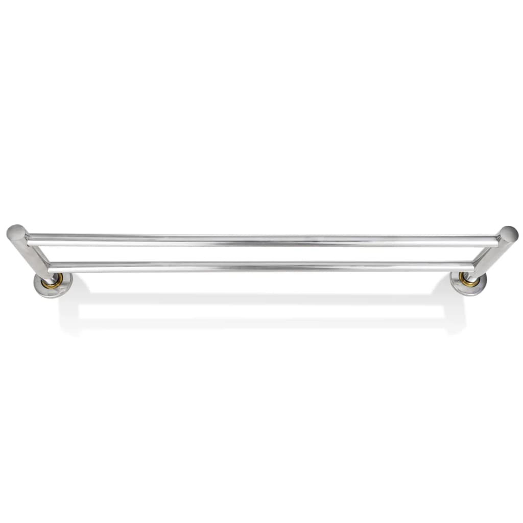 Stainless Steel Towel Rack 2 Tubes