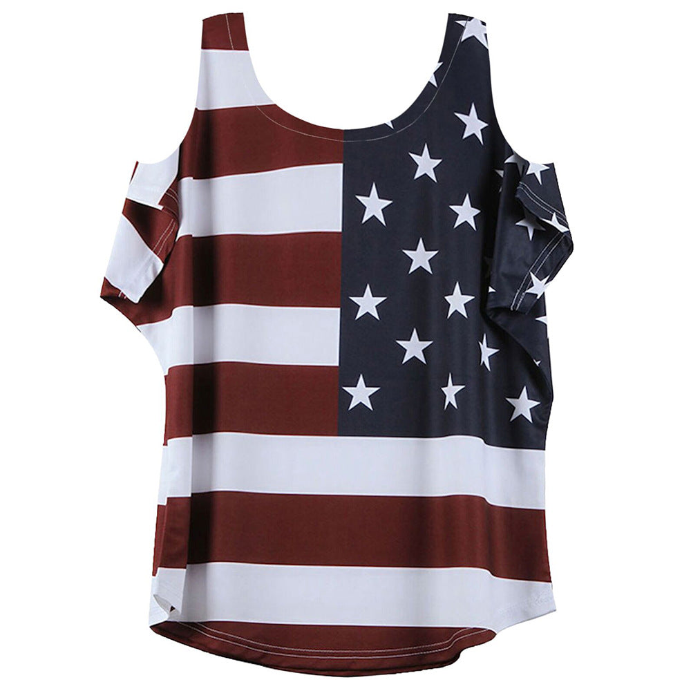 National flag digital print shirt