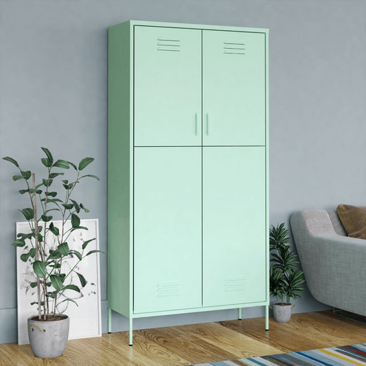 Wardrobe Mint 35.4"x19.7"x70.9" Steel