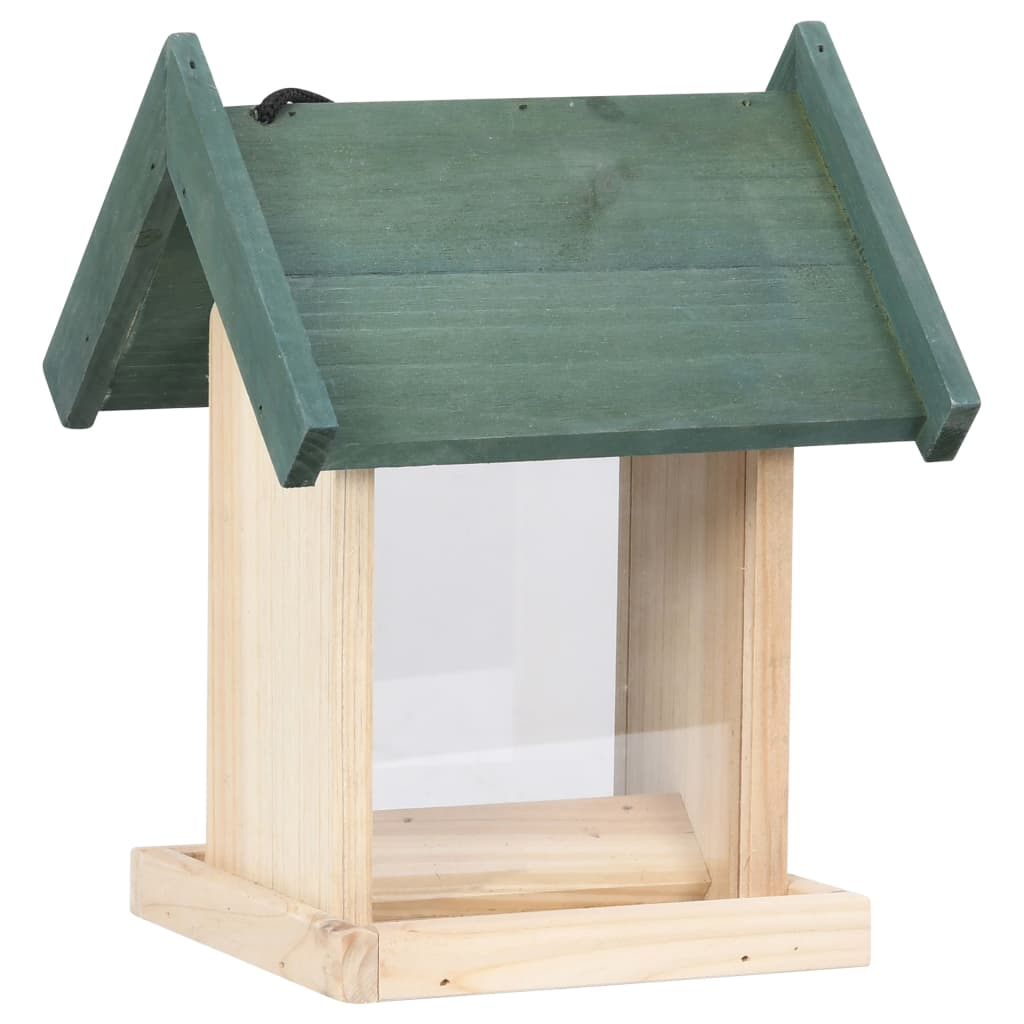 vidaXL Bird Feeders 4 pcs Firwood