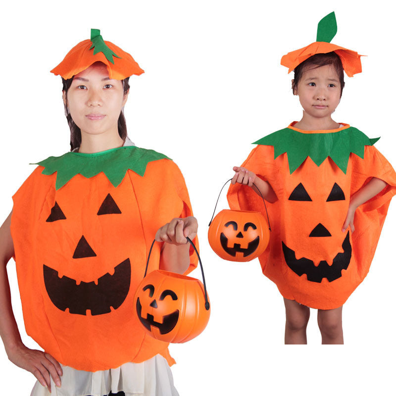 Halloween Costume Into Performance Pumpkin Lamp Modeling Performance Wear