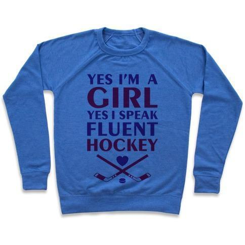 FLUENT HOCKEY CREWNECK SWEATSHIRT