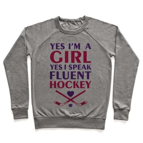 FLUENT HOCKEY CREWNECK SWEATSHIRT