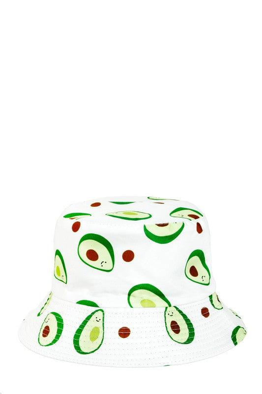 Avocado Print Bucket Hat