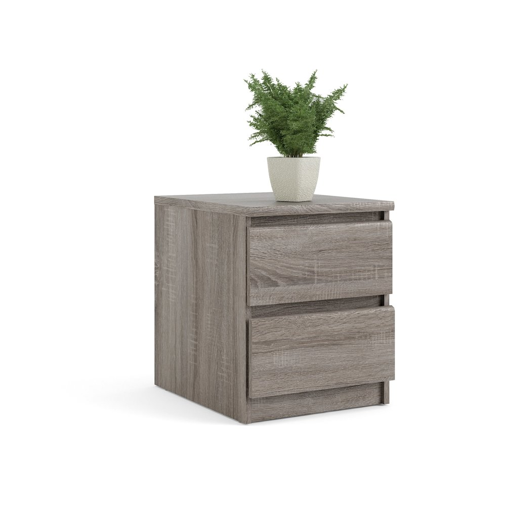 Scottsdale 2 Drawer Nightstand, Truffle