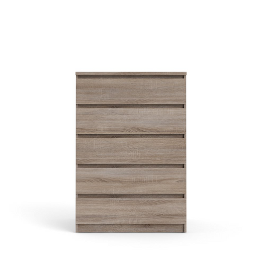 Scottsdale 5 Drawer Chest, Truffle