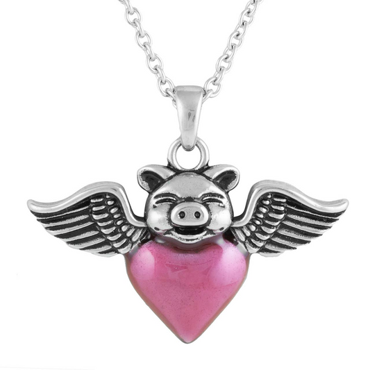 Controse Pigs Can Fly Necklace