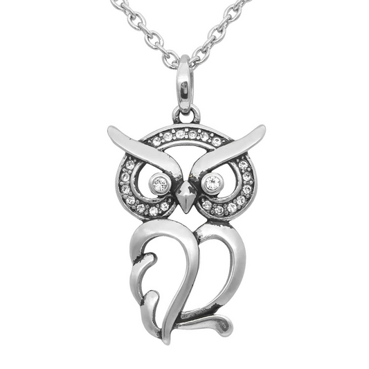 Controse Luminous Owl Necklace