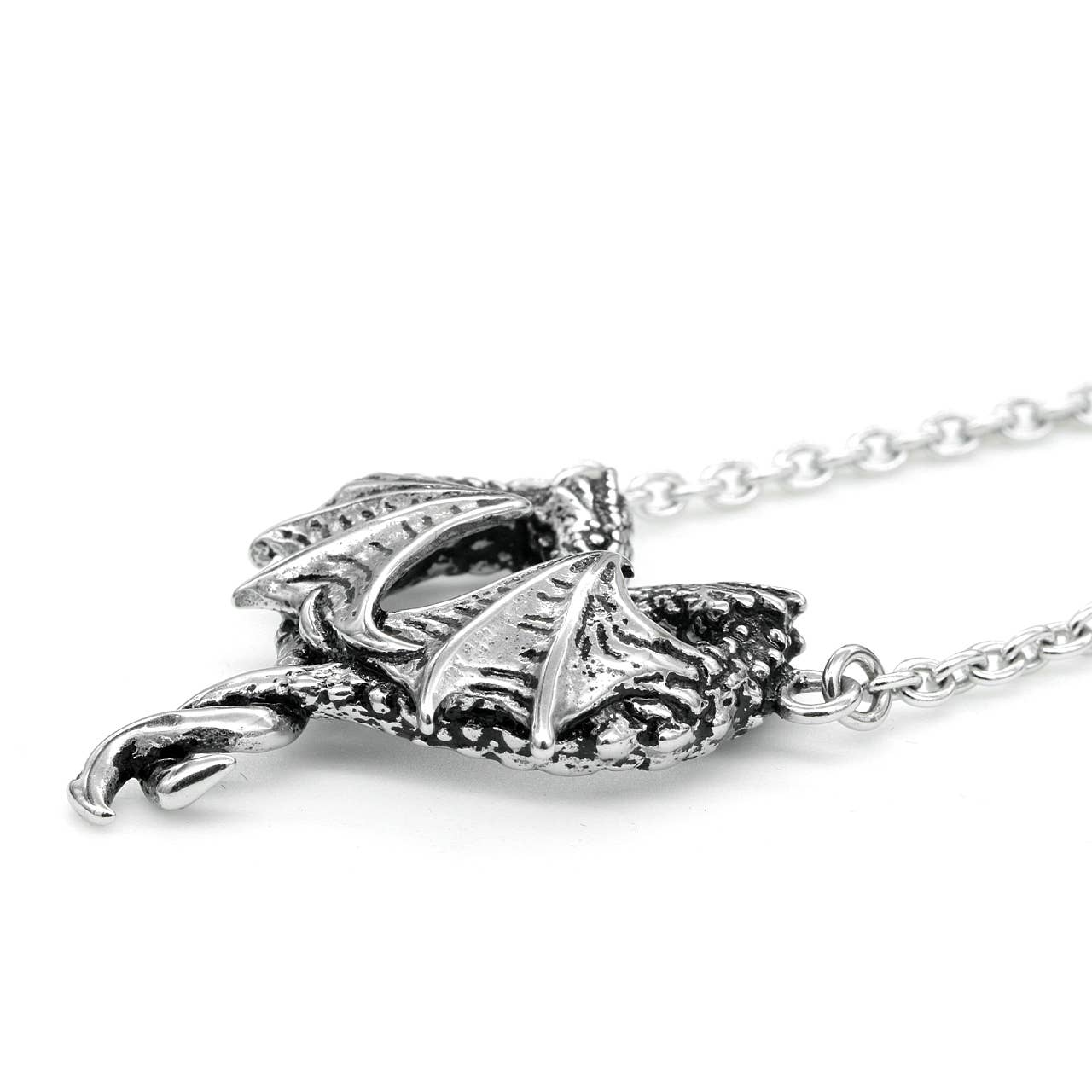 Controse Steamin� Hot Love Dragon Heart Necklace