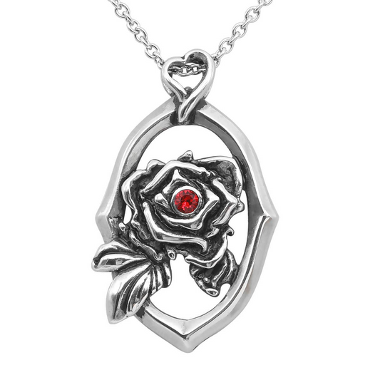 Controse Framed Rose Necklace