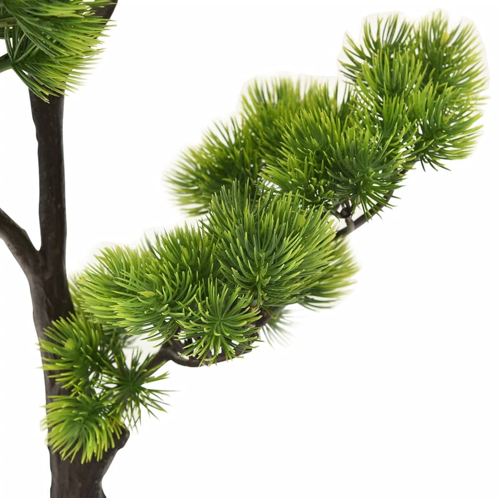 vidaXL Artificial Pinus Bonsai with Pot 23.6" Green