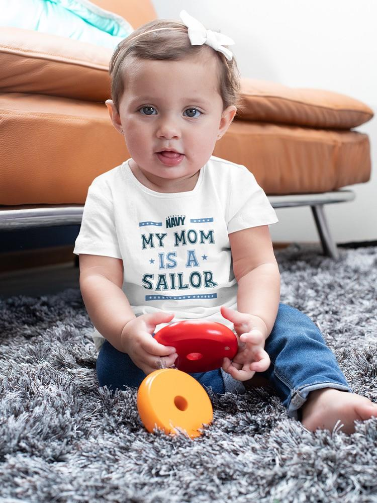 My Mom Is A Sailor Bodysuit -Navy Designs