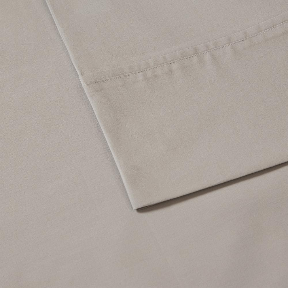 200 Thread Count Relaxed Cotton Percale Sheet Set