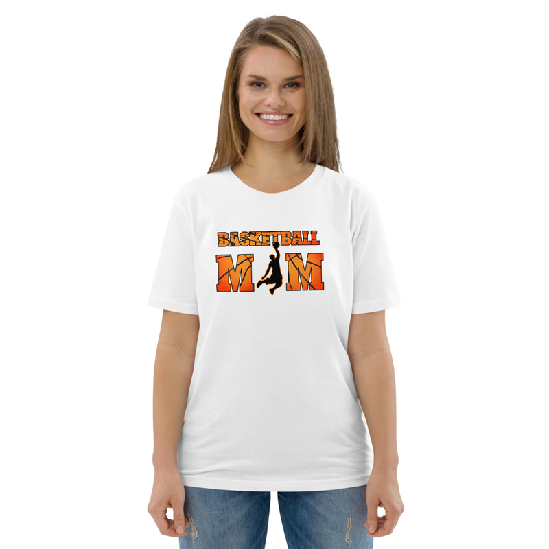 Basketball Mom Unisex Organic Cotton T-shirt