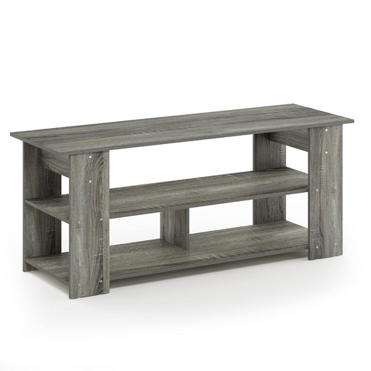 TV Stand Up To 50-Inch, French Oak Grey/Black