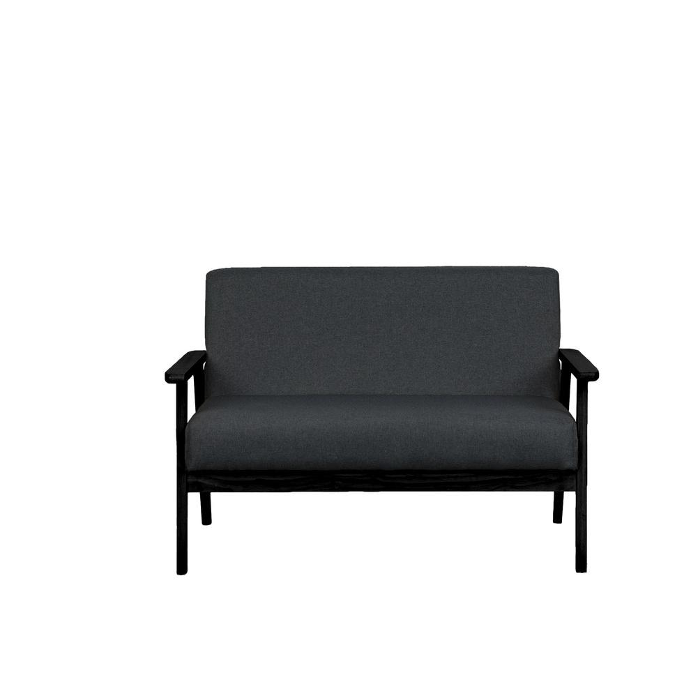 Bahamas Dark Gray Loveseat