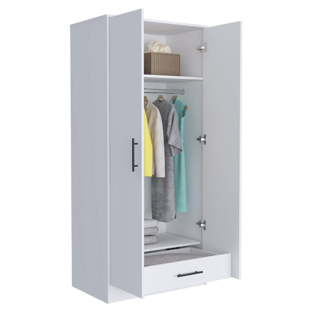 Darwin 180 Armoire - White