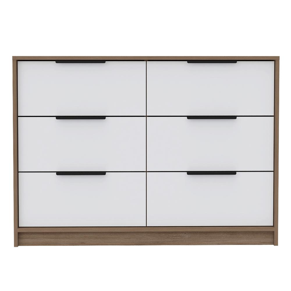 Egeo 4 Drawers Dresser Pine-White