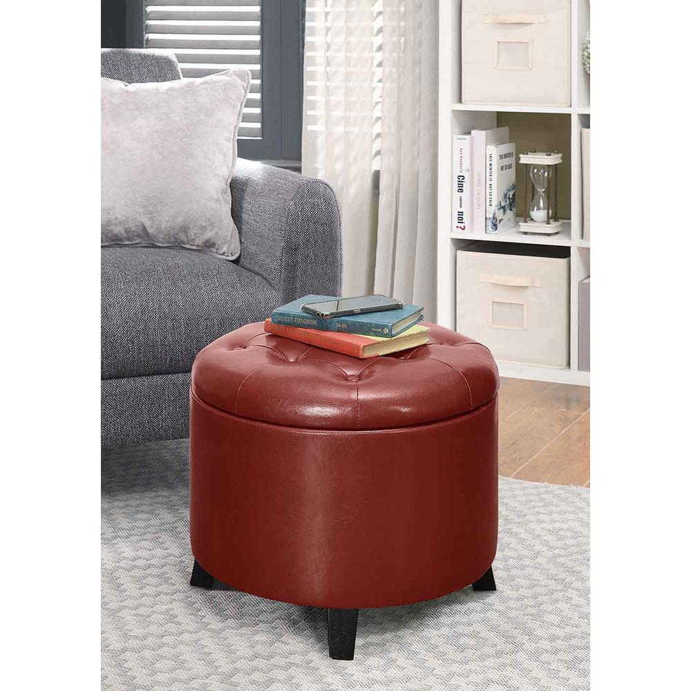 Designs4Comfort Round Ottoman