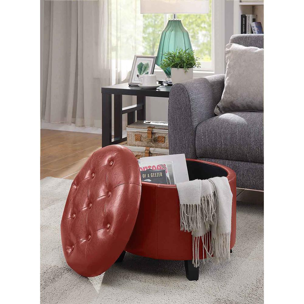 Designs4Comfort Round Ottoman