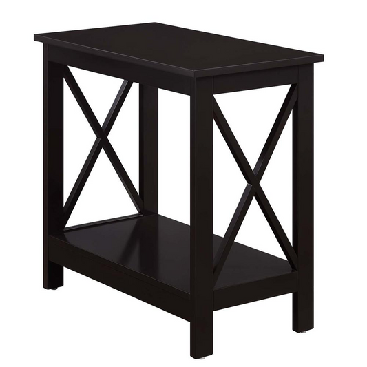 Oxford Chairside End Table with Shelf