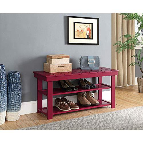 Oxford Utility Mudroom Bench with Shelves