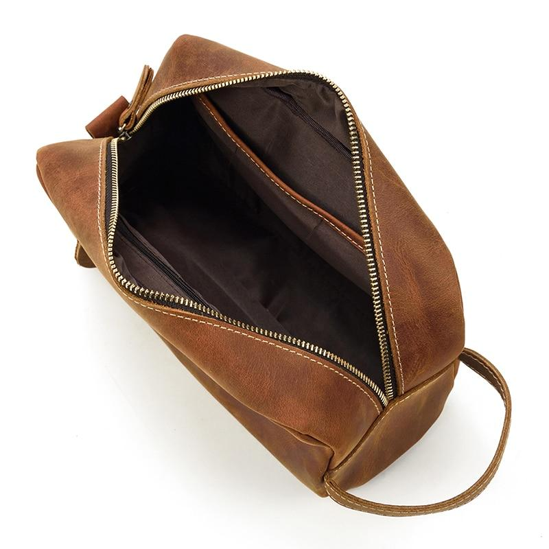 The Wanderer Toiletry Bag | Genuine Leather Toiletry Bag