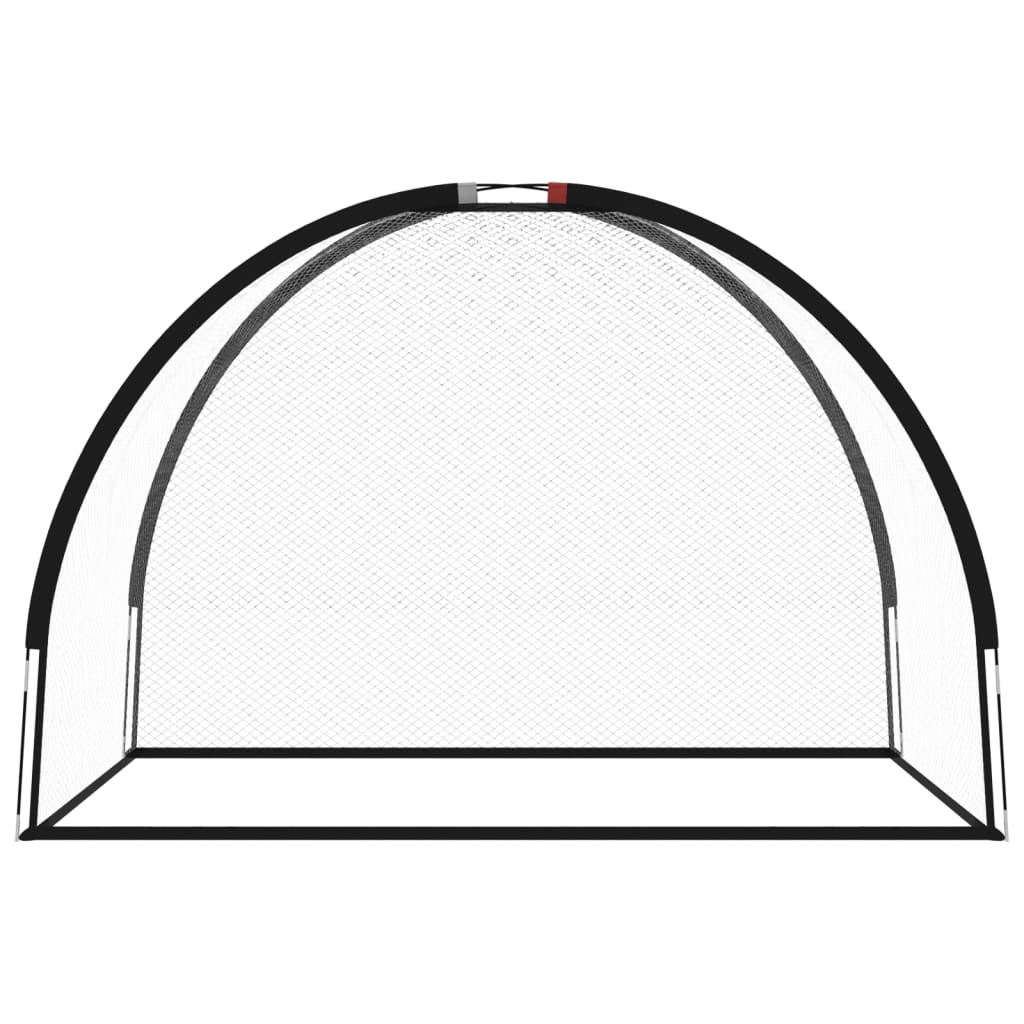 Golf Practice Net Black 118.1"x59.1"x82.7" Polyester