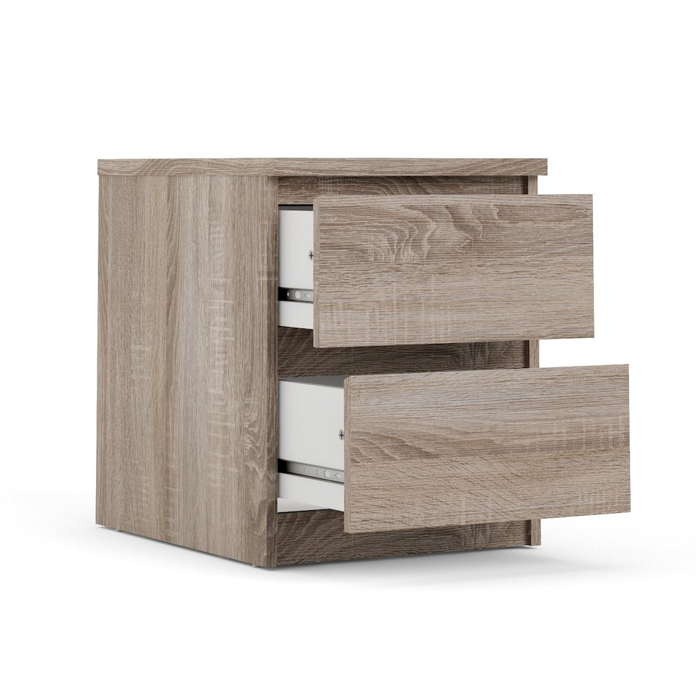 Scottsdale 2 Drawer Nightstand, Truffle