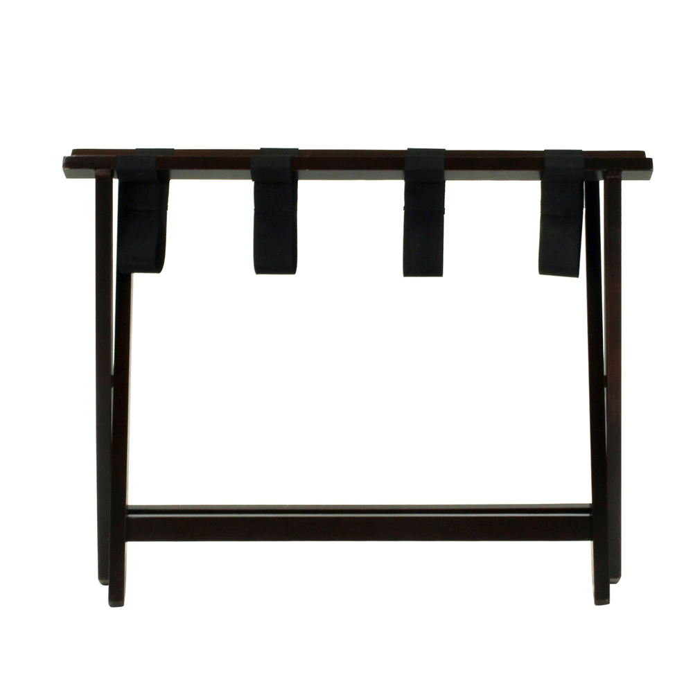 Heavy Duty 30" Extra Wide Luggage Rack-Espresso