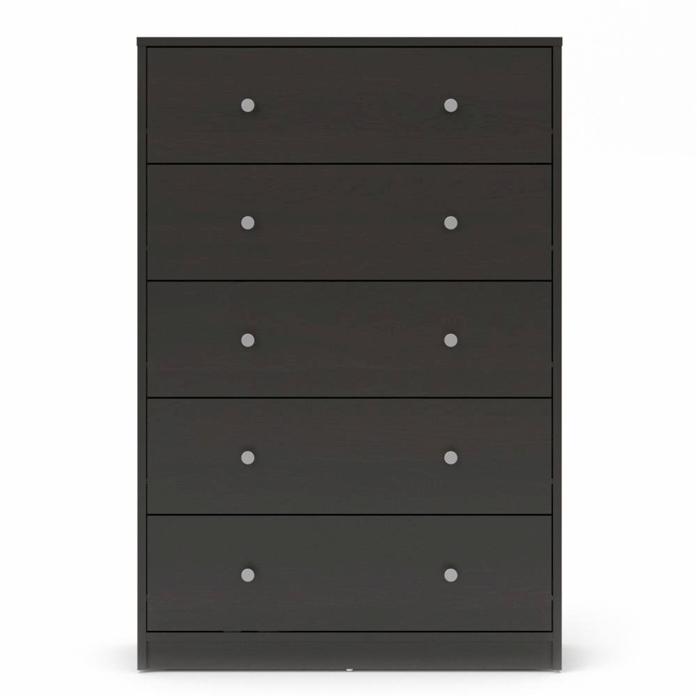 Portland 5 Drawer Chest, Coffee