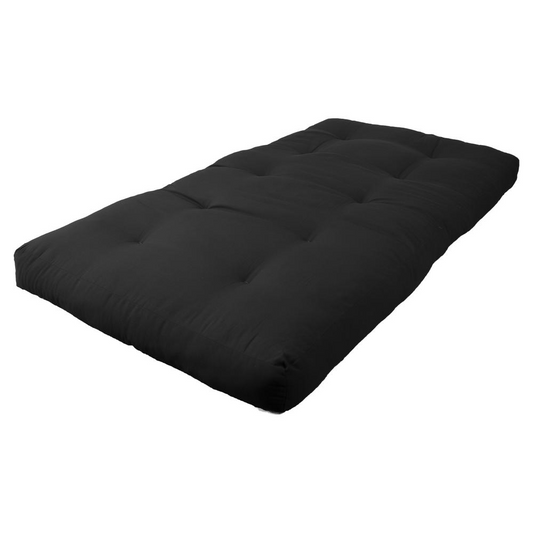 Blazing Needles Renewal 6-inch Twill Twin-size Futon Mattress - Black