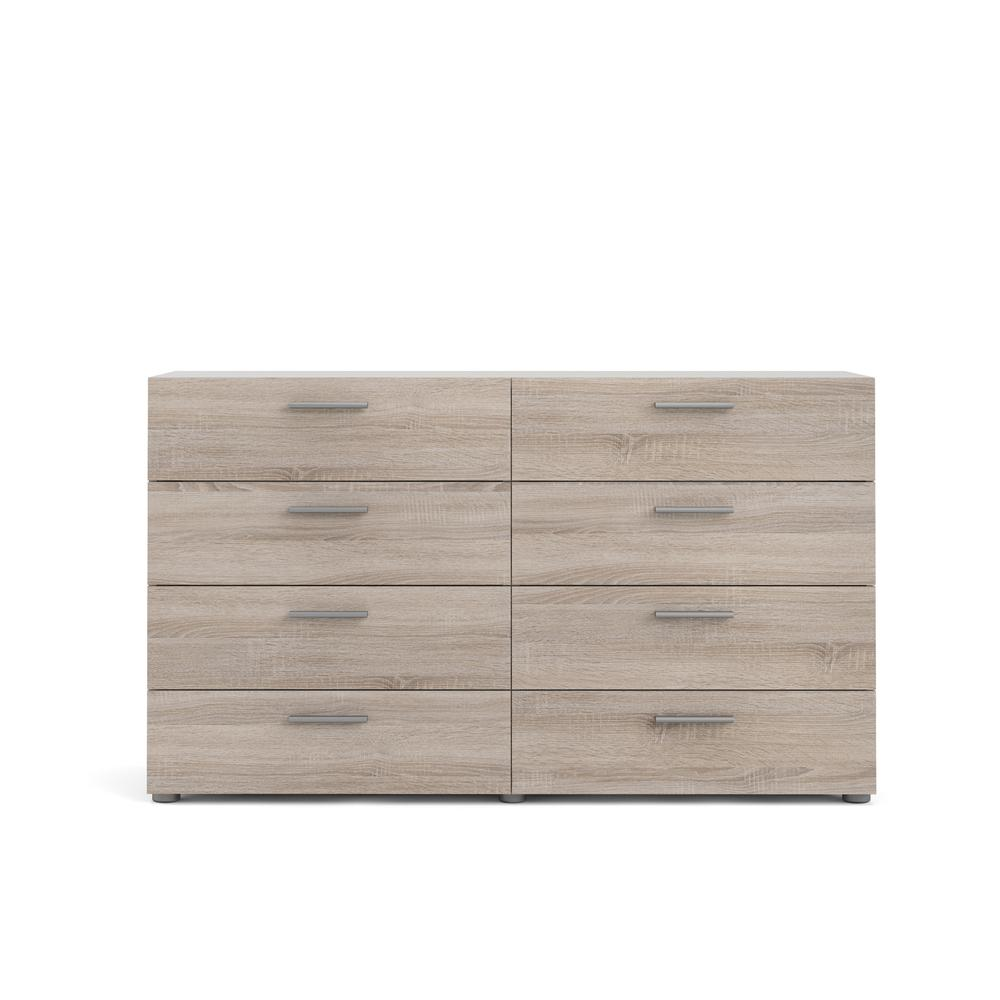 Austin 8 Drawer Double Dresser, Truffle