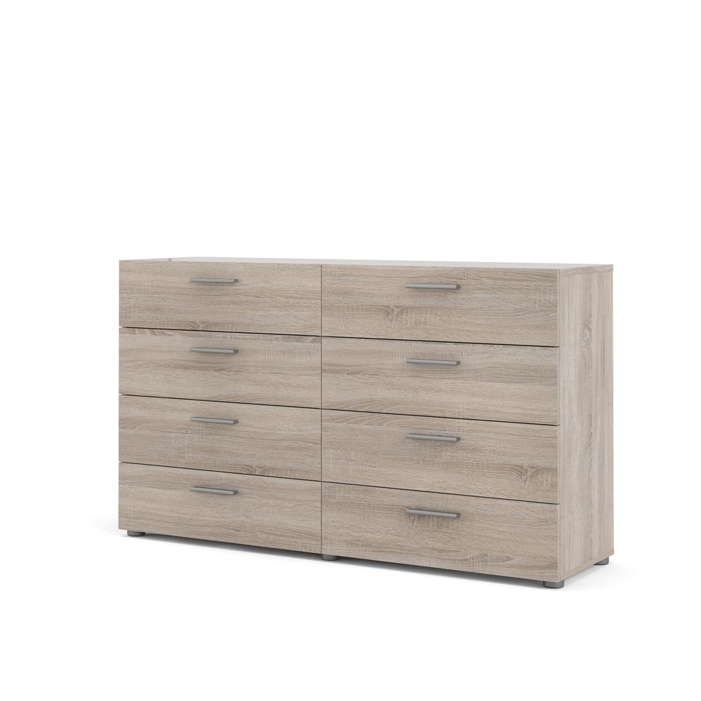 Austin 8 Drawer Double Dresser, Truffle