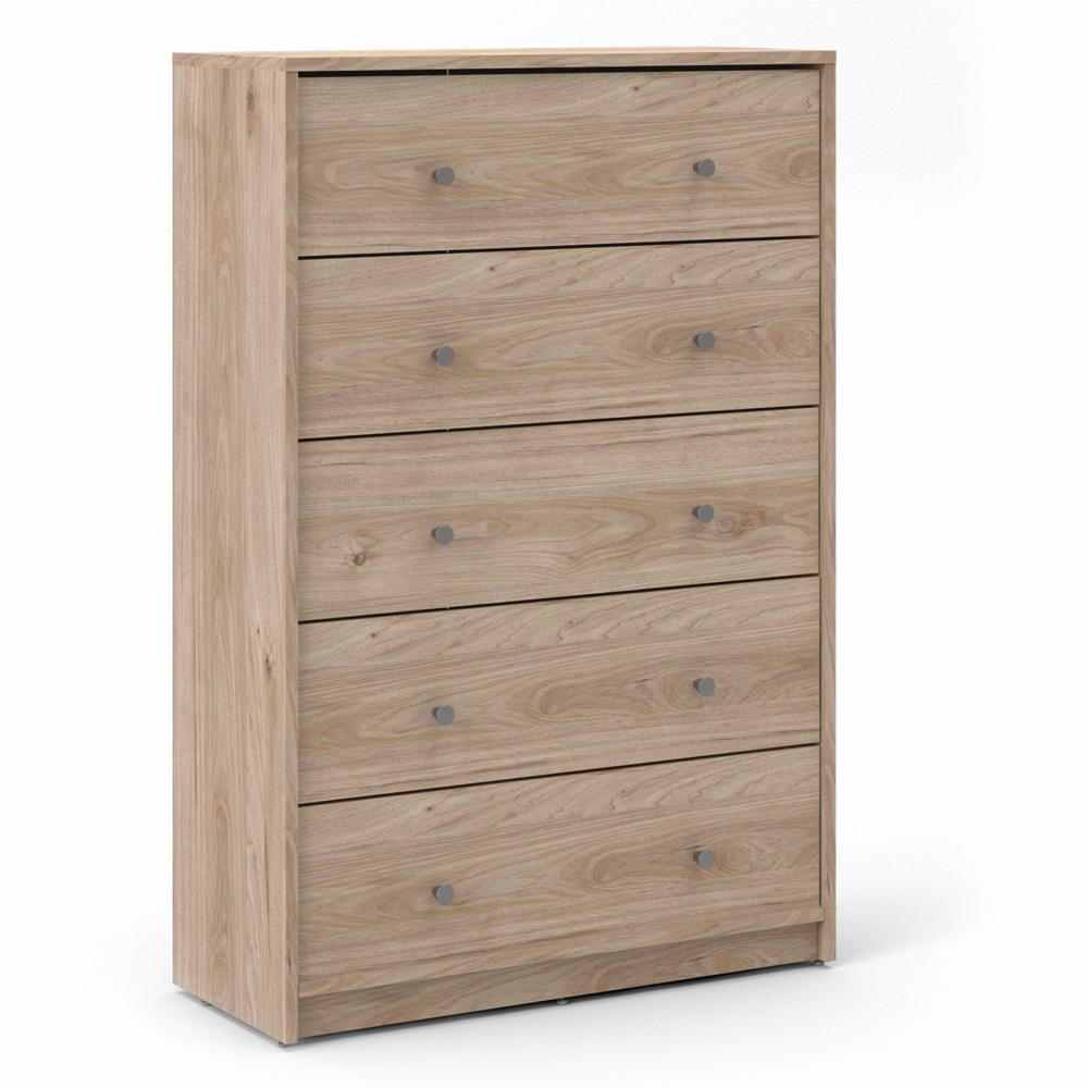 5 Drawer Chest Jackson Hickory